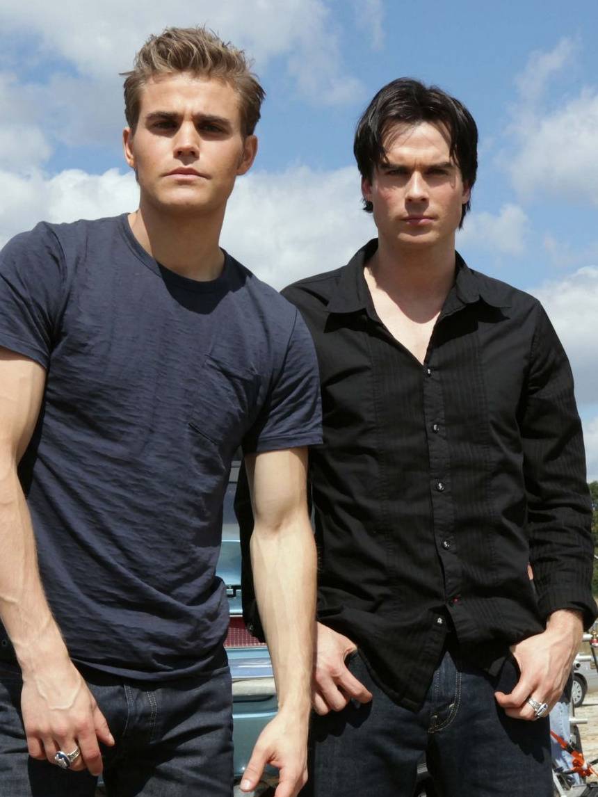 Stefan And Damon Wallpapers Wallpaper Cave