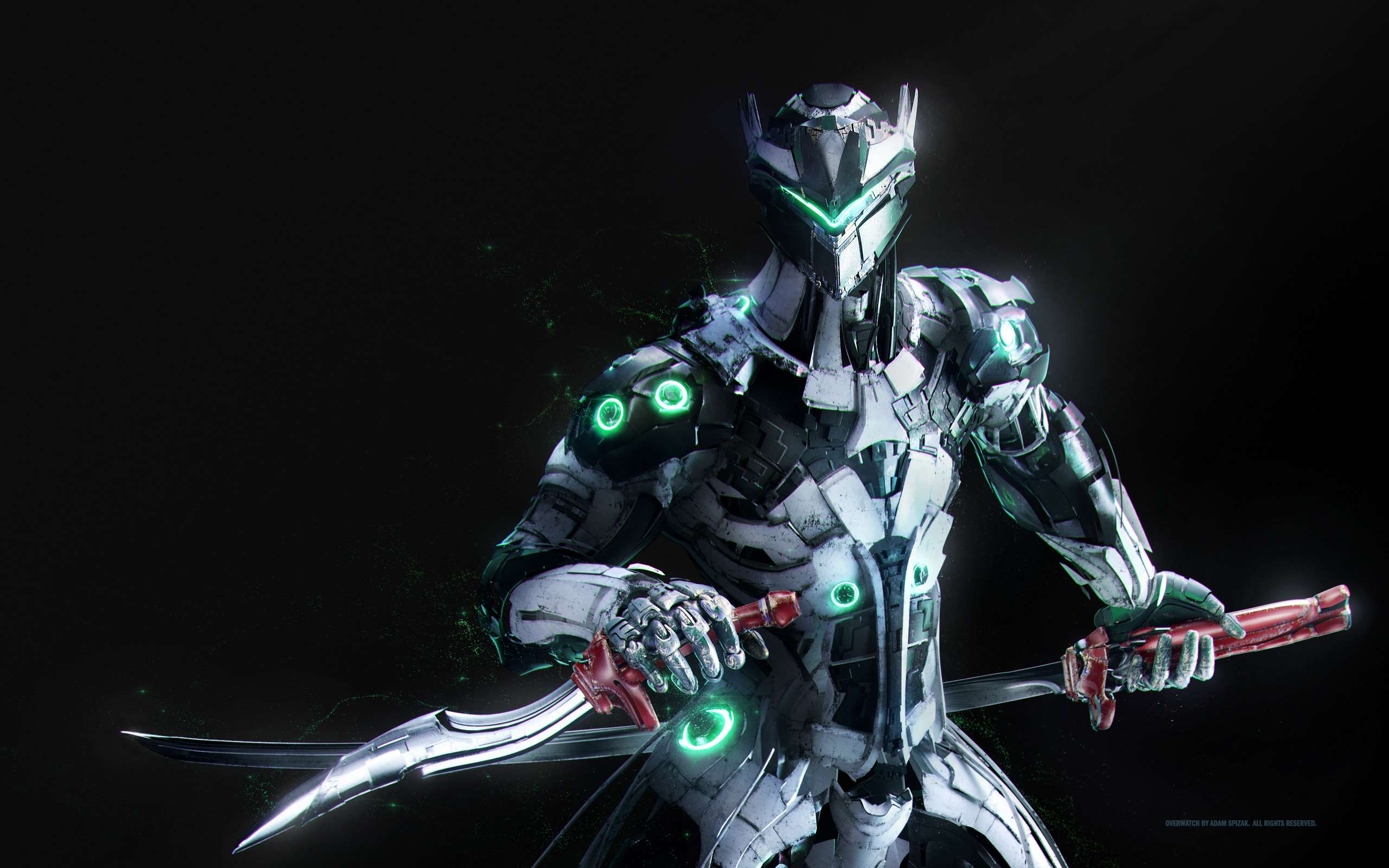Overwatch Genji Wallpaper 4k