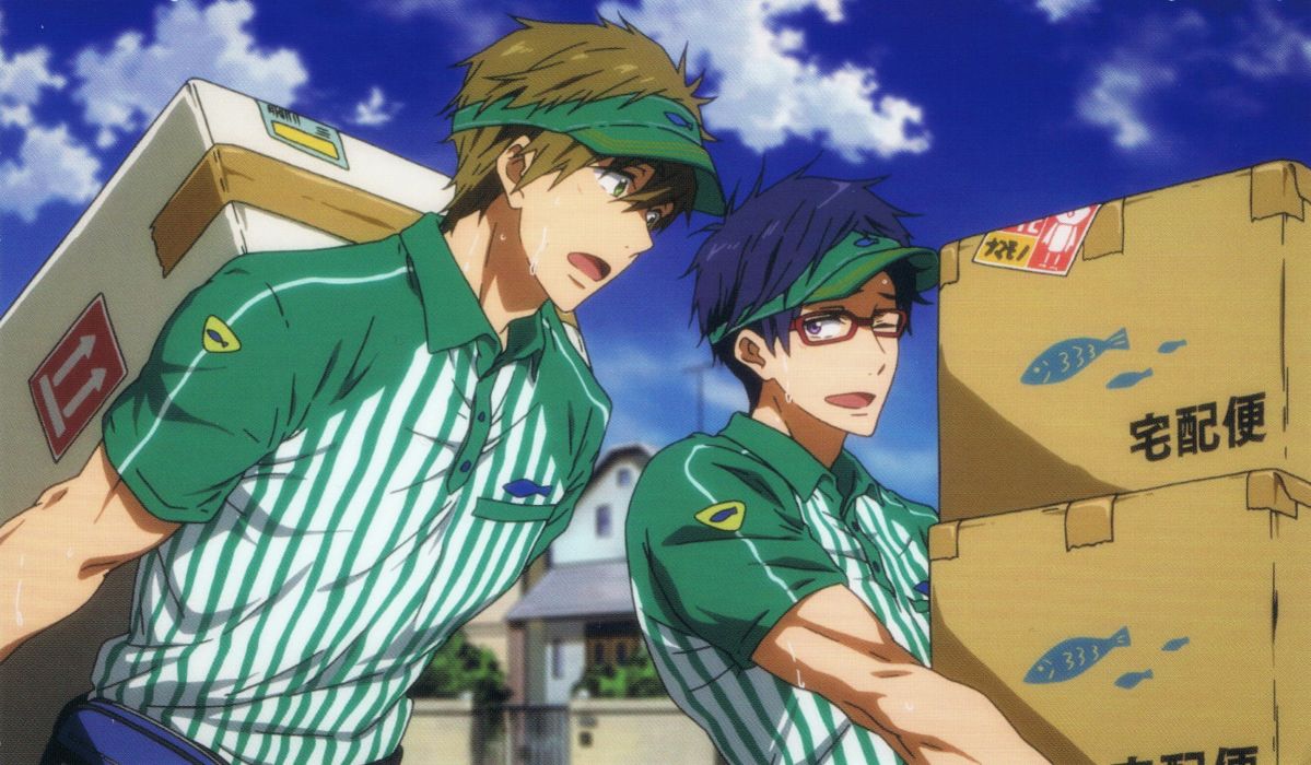 Free Ryugazaki Rei Tachibana Makoto Red Framed Glasses Visor Wallpaperx2110