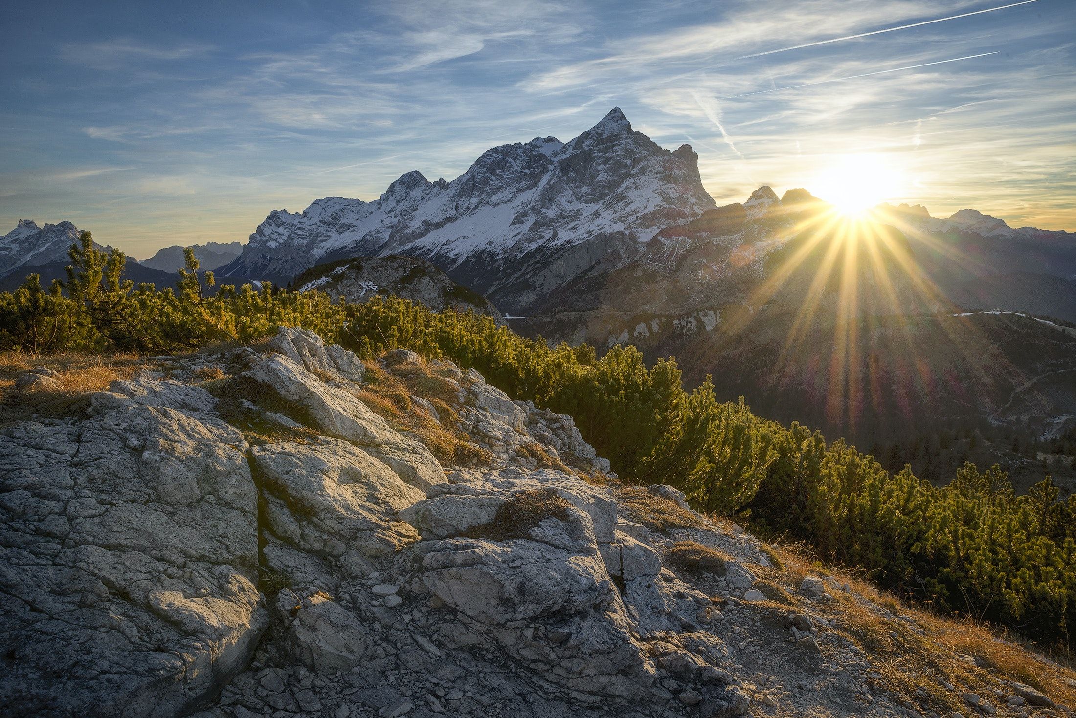 Snow Covered Mountain during Sunrise .pexels.com