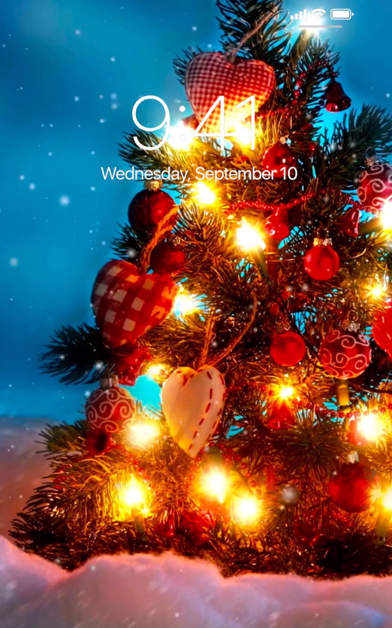 4k Wallpapers Christmas Iphone