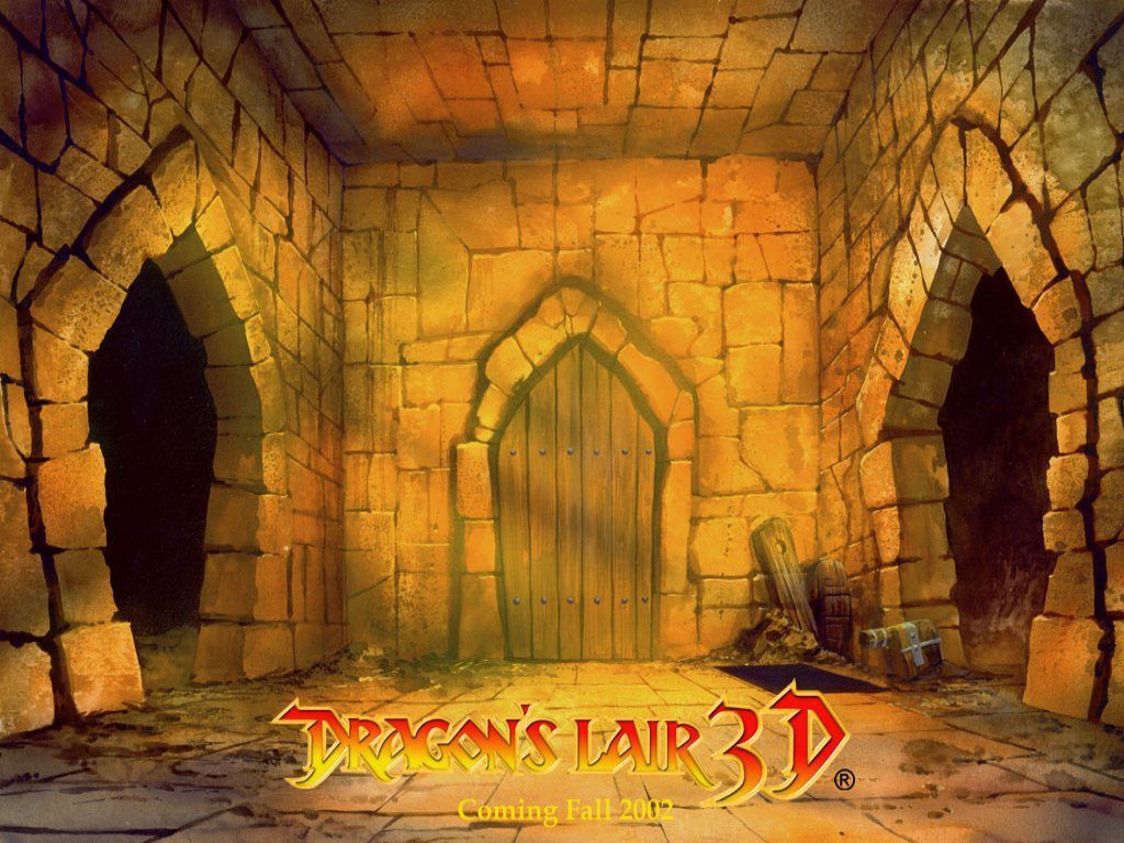 Dragon's Lair 3D wallpaper 1024x768. Dragon's lair, Dragon, 3D wallpaper