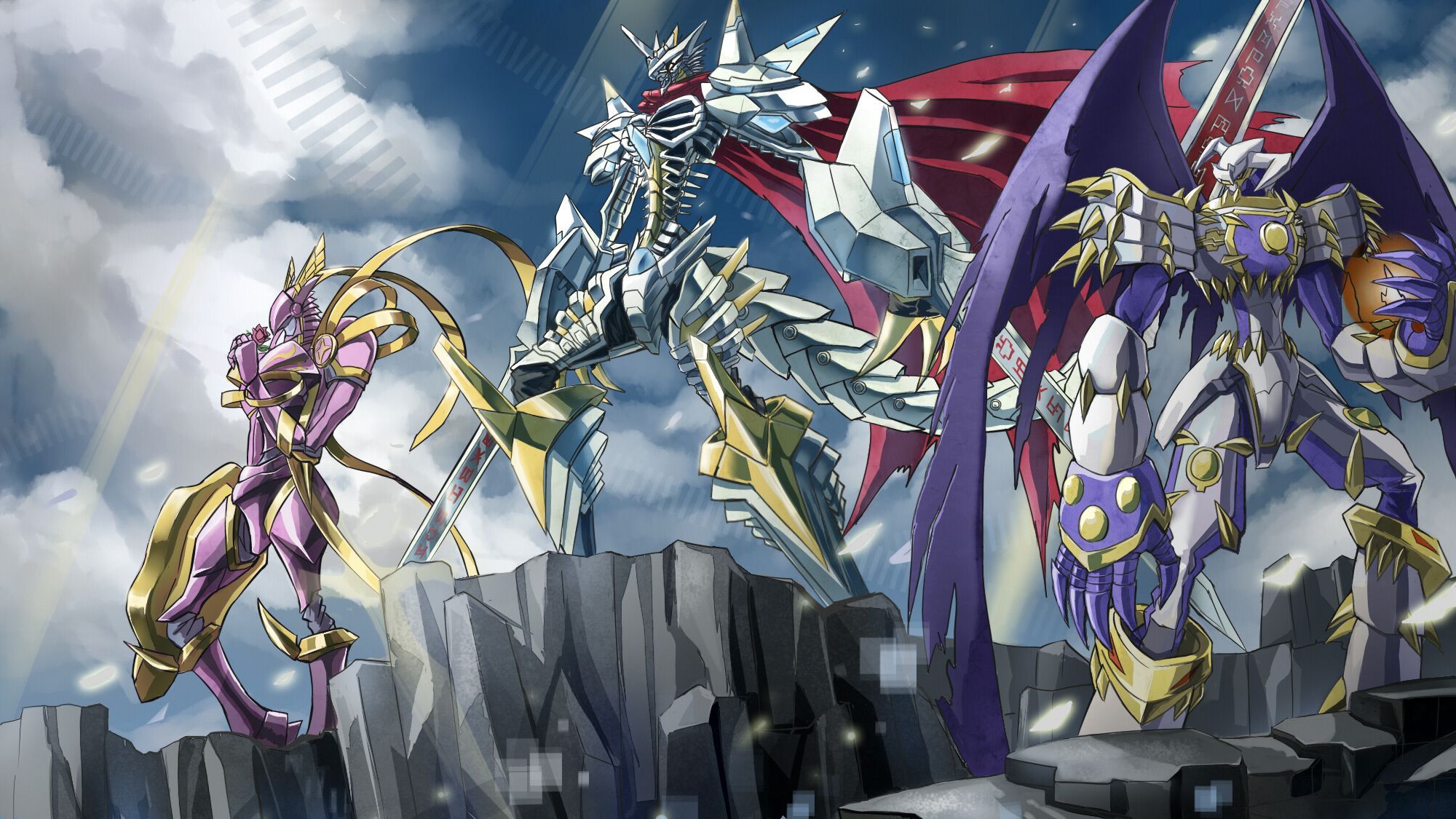 Digimon Royal Knights Evolution Lines