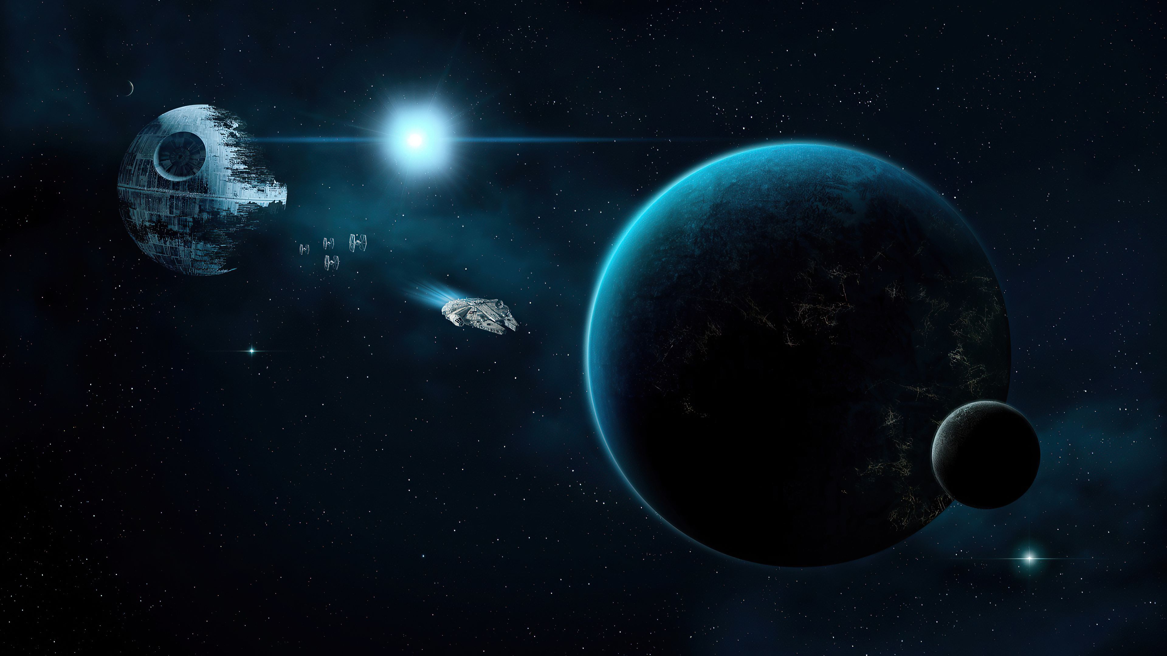 Star Wars Space Wallpaper 4k Wars 4k Star Wallpapers Wallpaper Desktop 