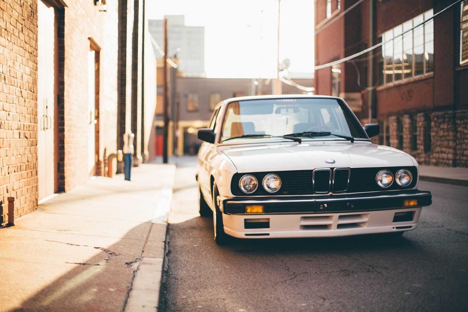 Classic BMW on the Street