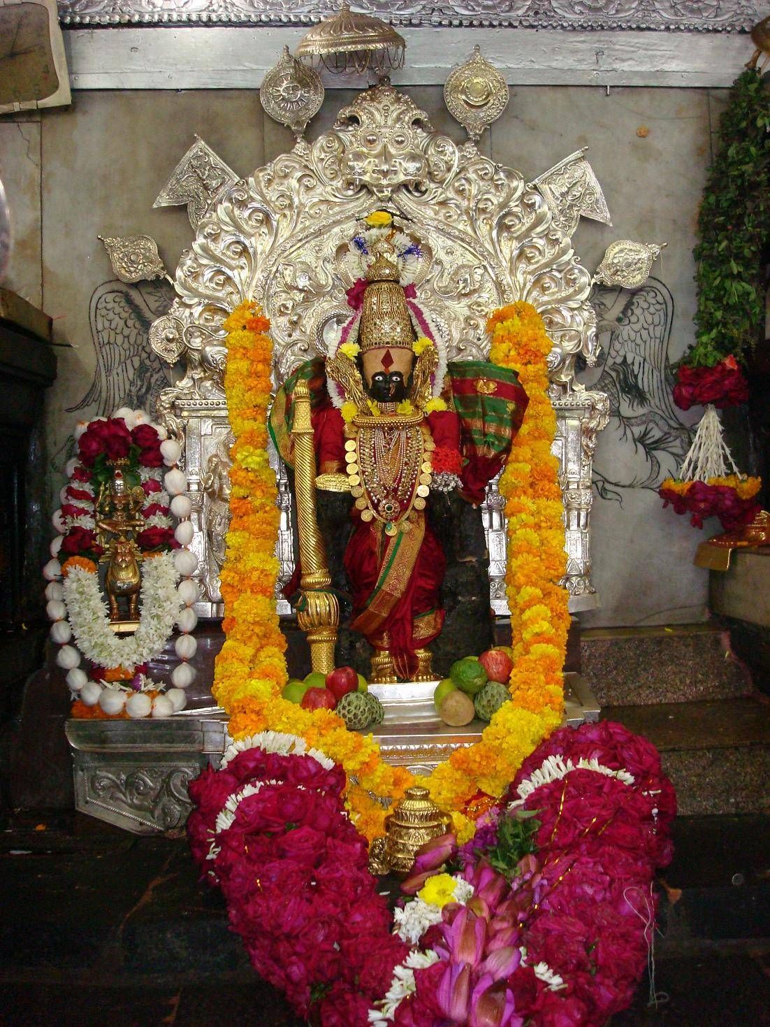 1785d- (1102×1469). Devi image hd, Kolhapur, Shakti