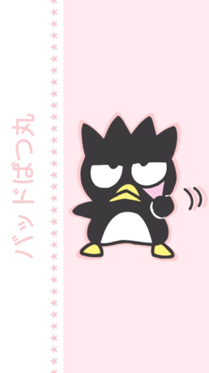Pink And Blue Badtz Maru Wallpaper Requested By Anon Maru Wallpaper iPhone