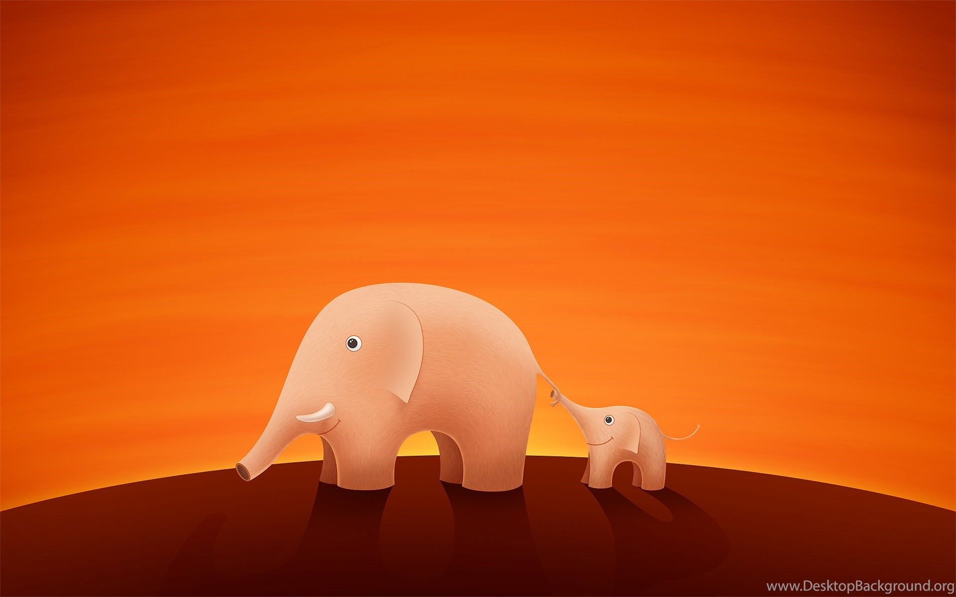 Cute Cartoon Elephant Wallpaper Bing Image Desktop Background