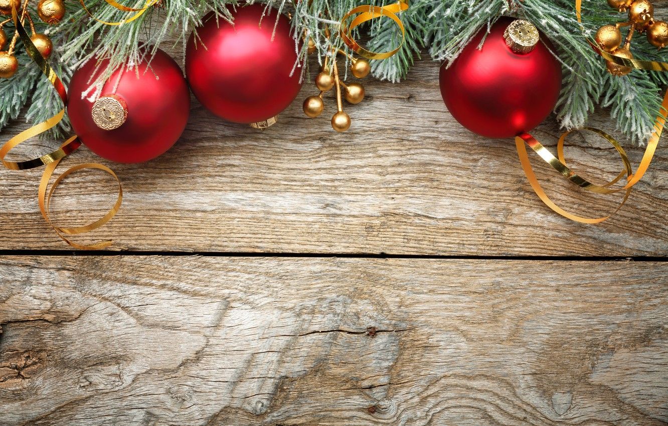 Christmas Wood Wallpaper