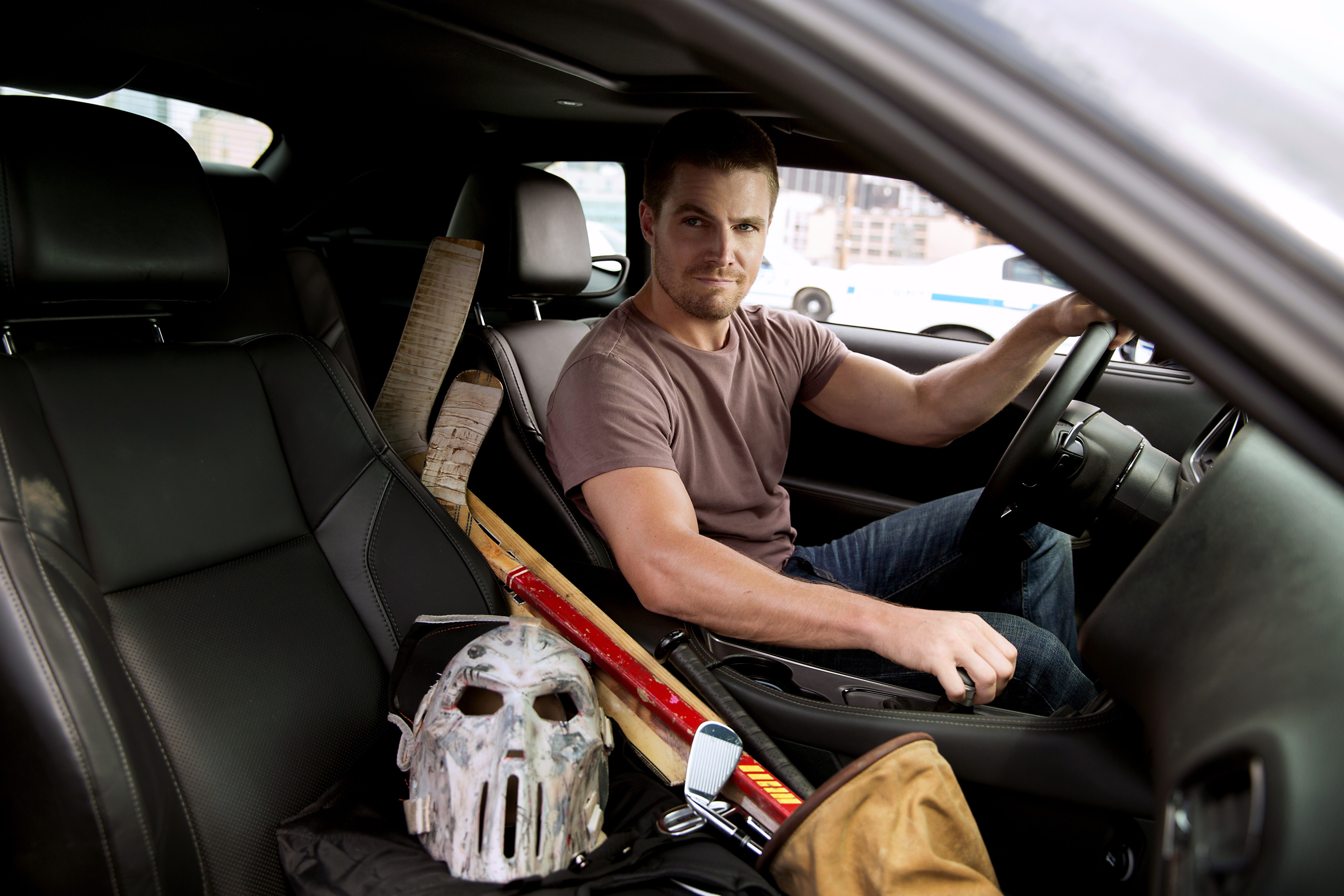 Stephen Amell Casey Jones Wallpaper:5760x3840