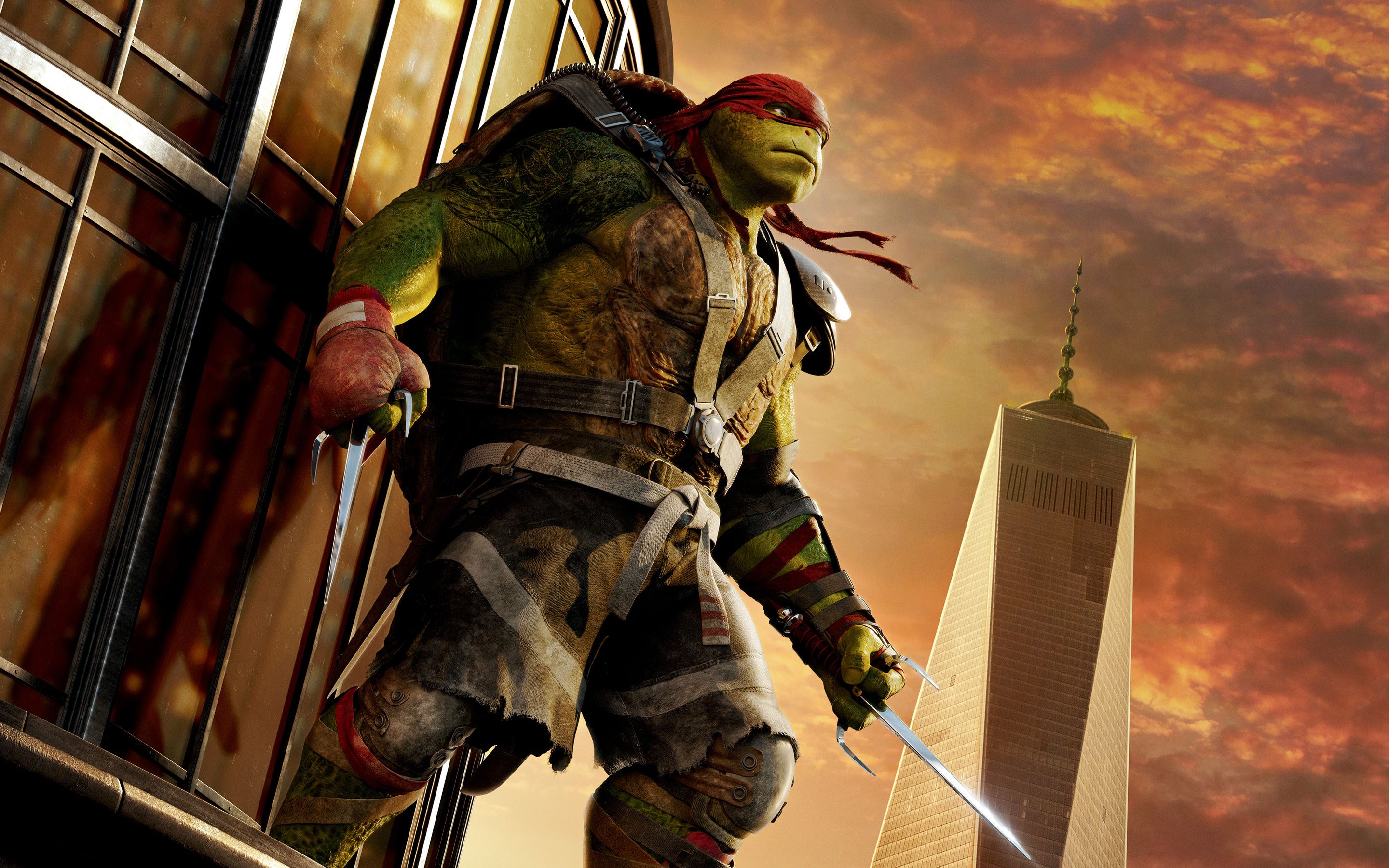 Raphael Teenage Mutant Ninja Turtle Out Of The Shadows Mutant Ninja Turtles Out Of The Shadows Characters Wallpaper & Background Download