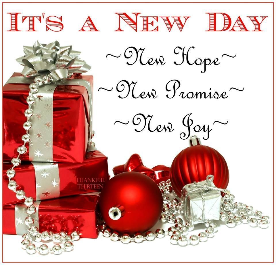 Its A New Day Christmas Good Morning Quote. Good morning christmas, Christmas gift for you, Good morning greetings