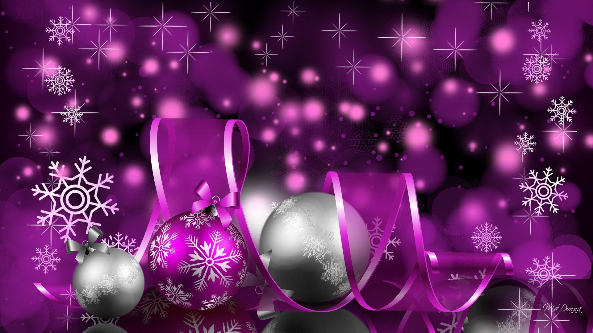 Free download Purple And Silver Christmas Background A purple christmas delight [1921x1080] for your Desktop, Mobile & Tablet. Explore Purple Christmas Background. Purple Background Wallpaper, Purple Wallpaper