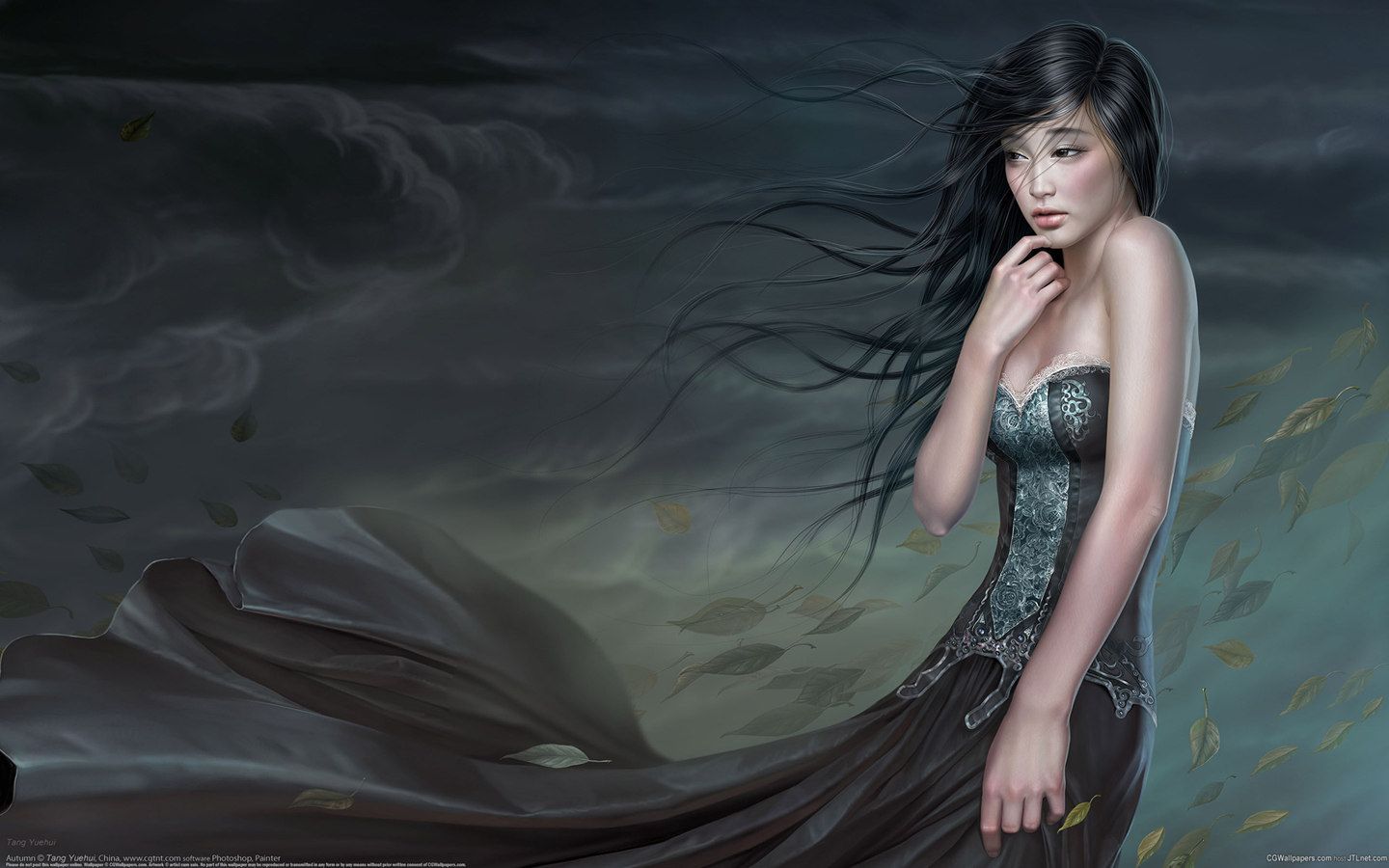 CG beautiful painting wallpaper 24335