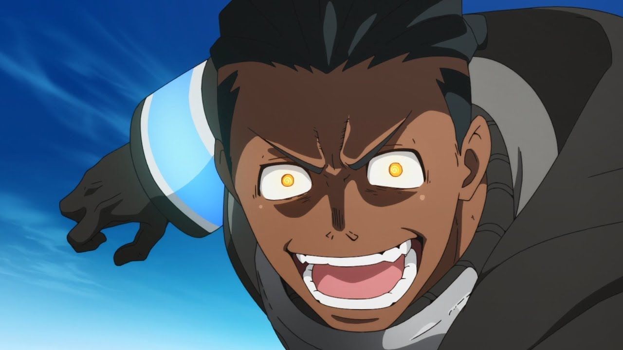 Ogun's attack. Fire Force: Season 2. Jojo's bizarre adventure anime, Anime, Awesome anime