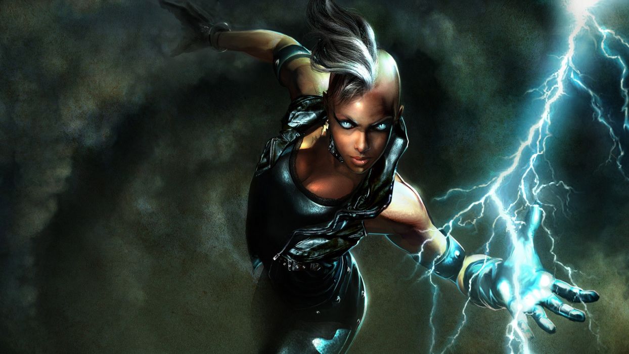 Video games games Marvel: Ultimate Alliance Storm (comics character) wallpaperx1080
