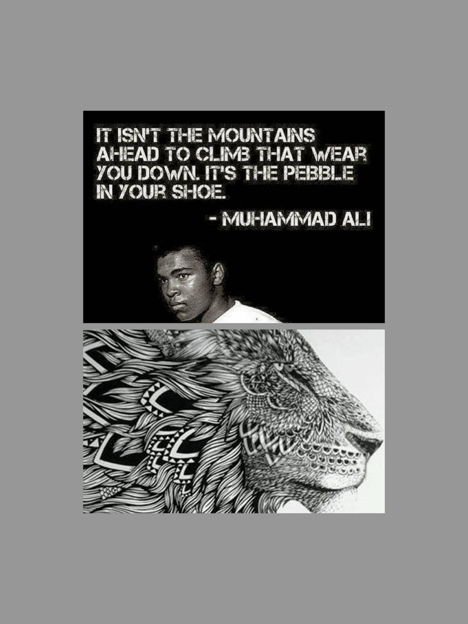 Muhammad Ali Quote wallpaper