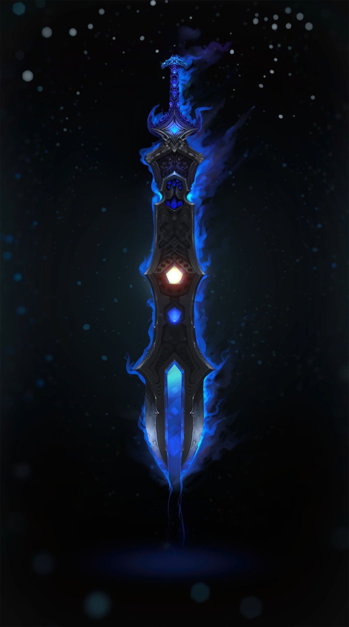 fire sword wallpaper