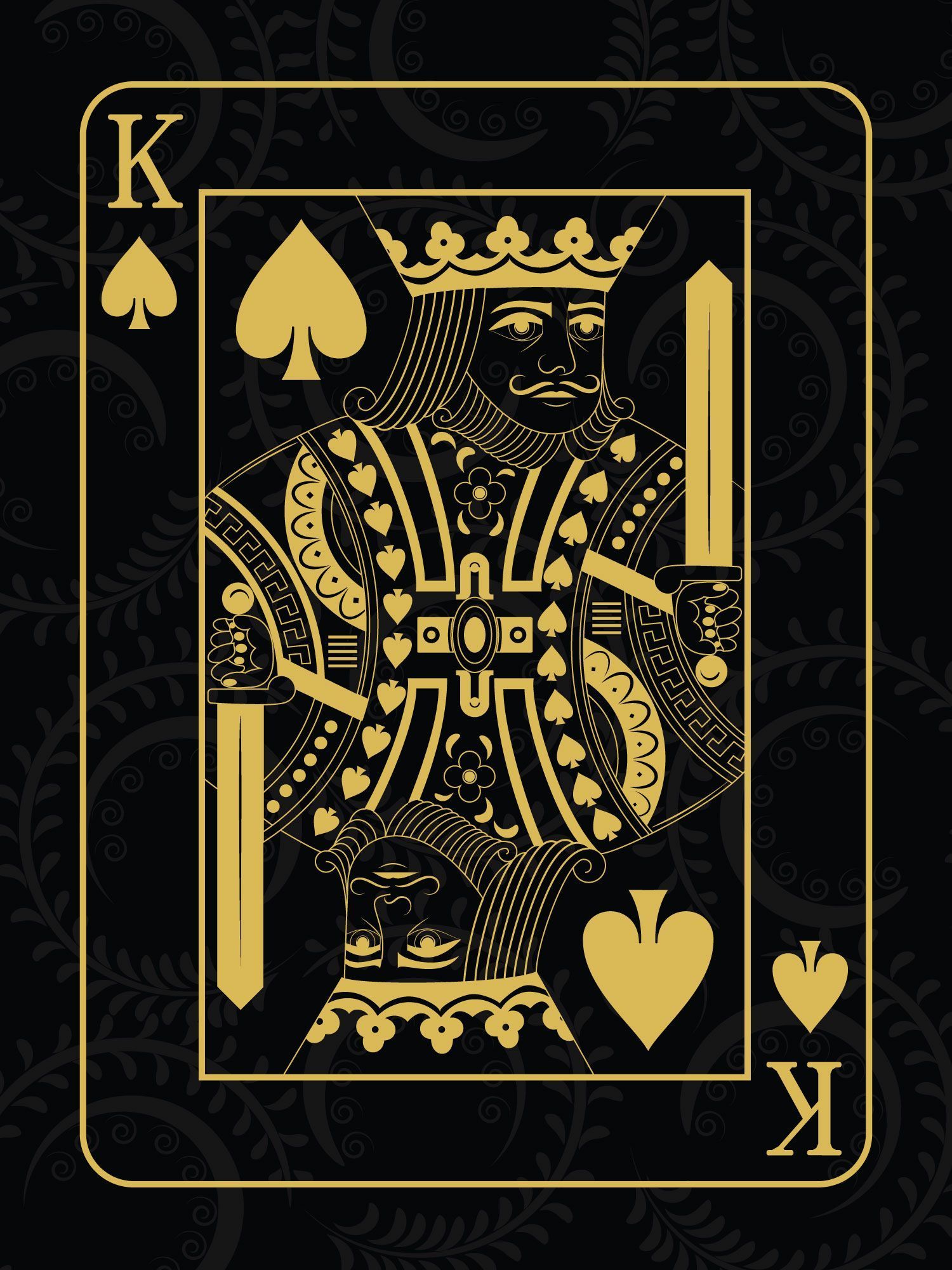 King Card Wallpaper Free King Card Background