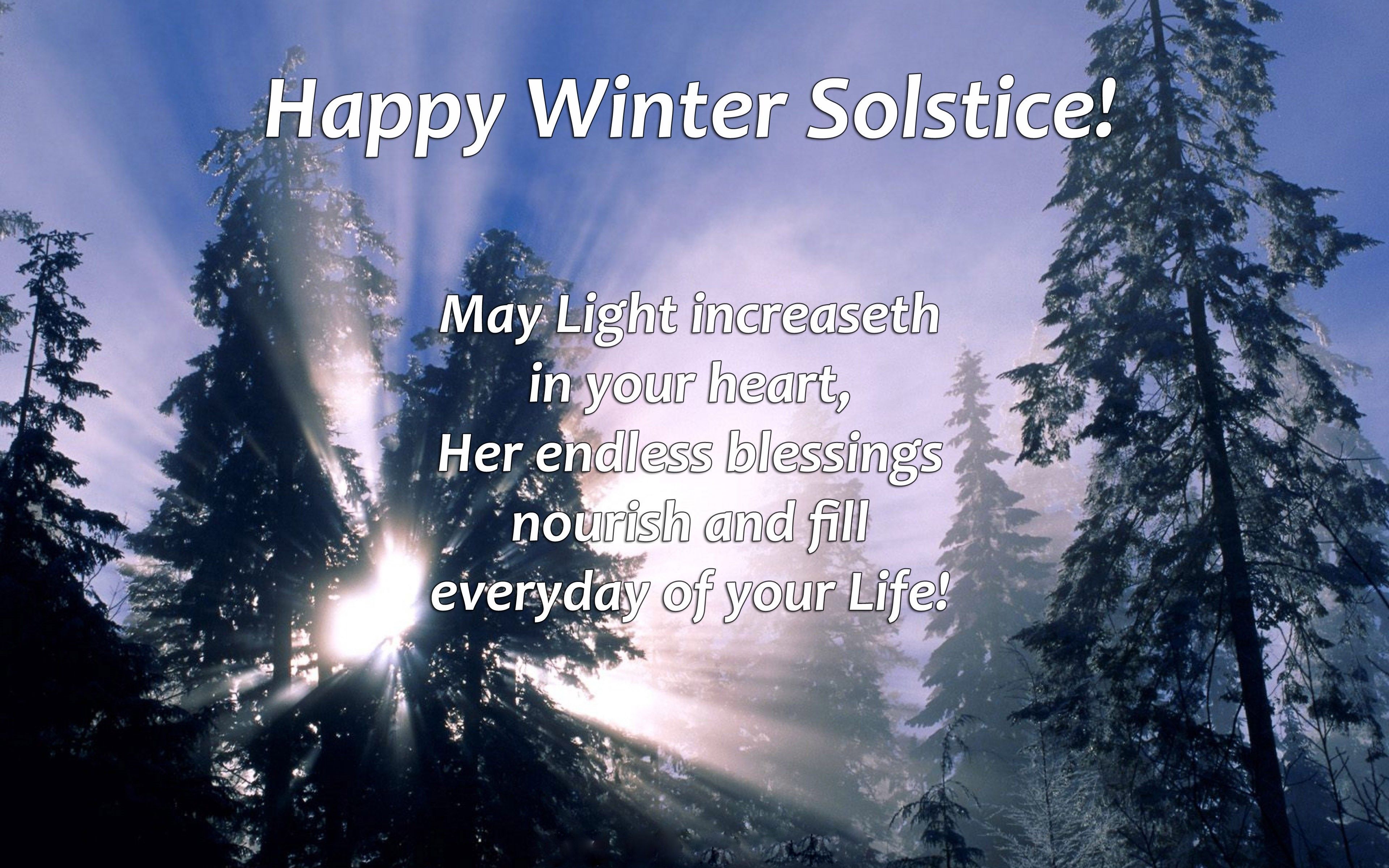 Winter Solstice Wishes Wallpapers Wallpaper Cave
