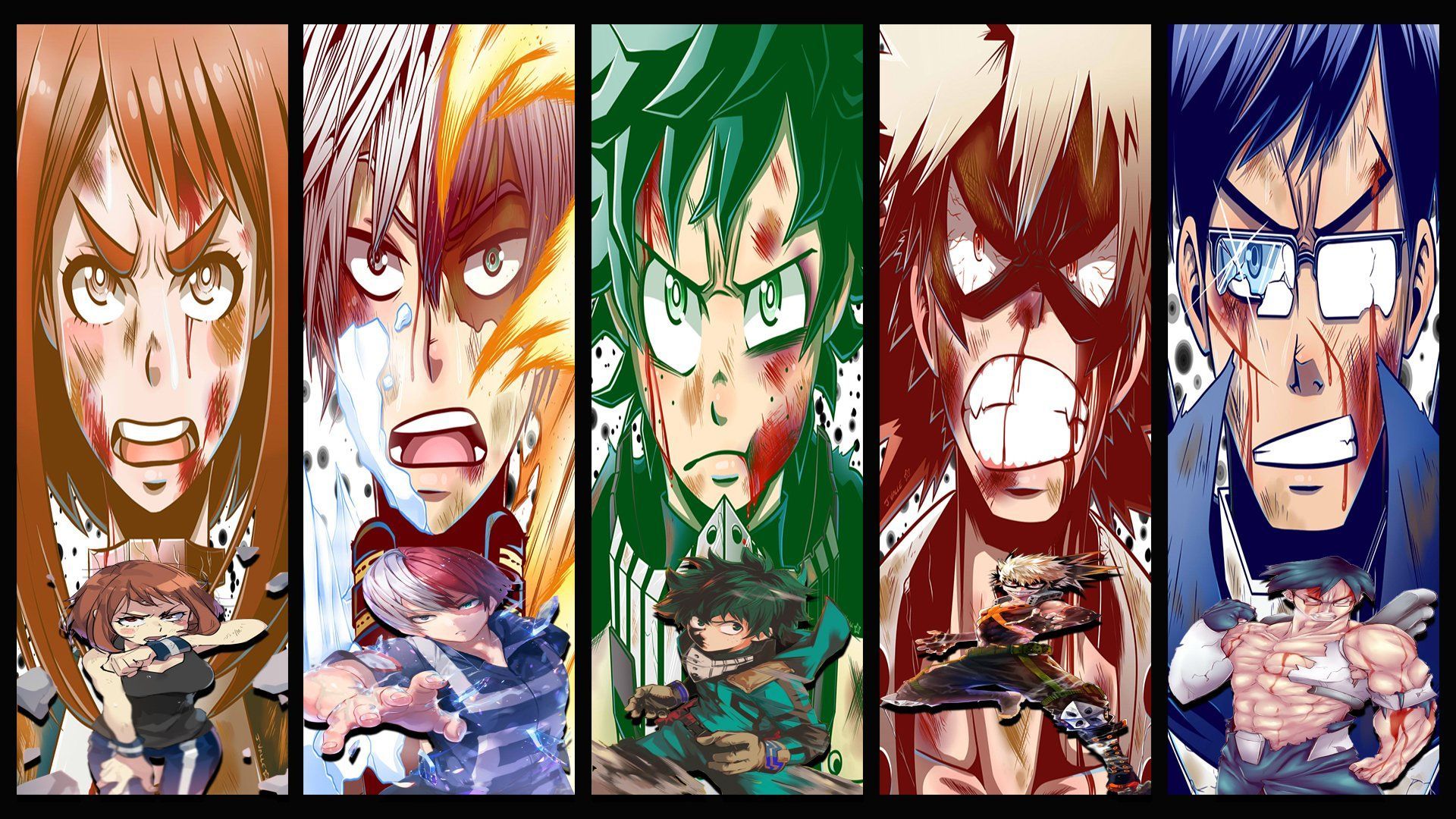 Deku And Uraraka Wallpaper