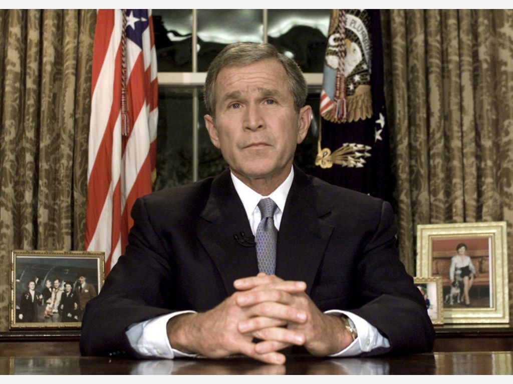George W. Bush wallpaperx768