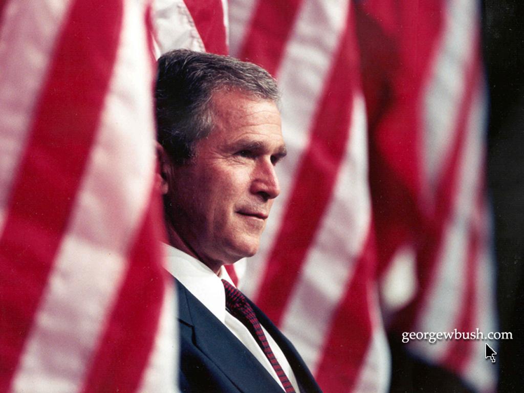 Photo President George W. Bush in the album Political Wallpaper by Catholic. Apple iPad Forum