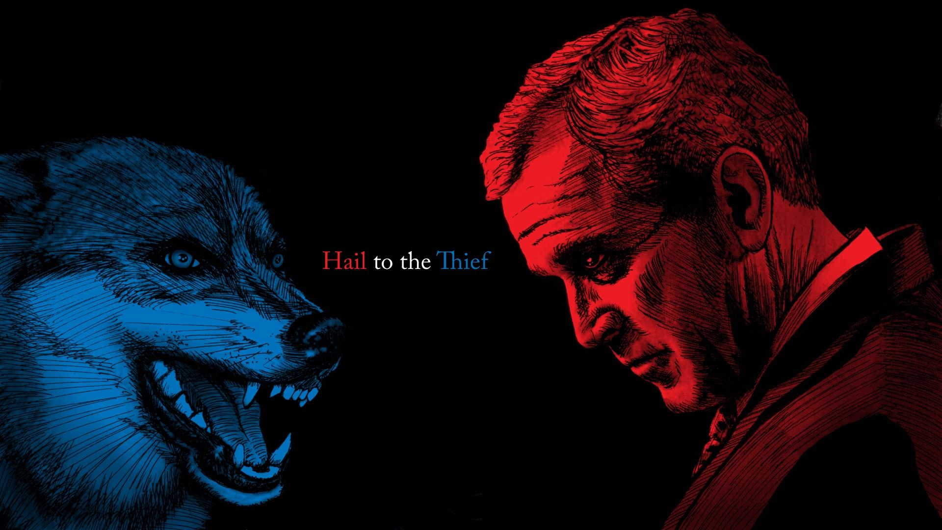 George W Bush Black Background Wolves Wallpaper Art Inspired By Radiohead Wallpaper & Background Download
