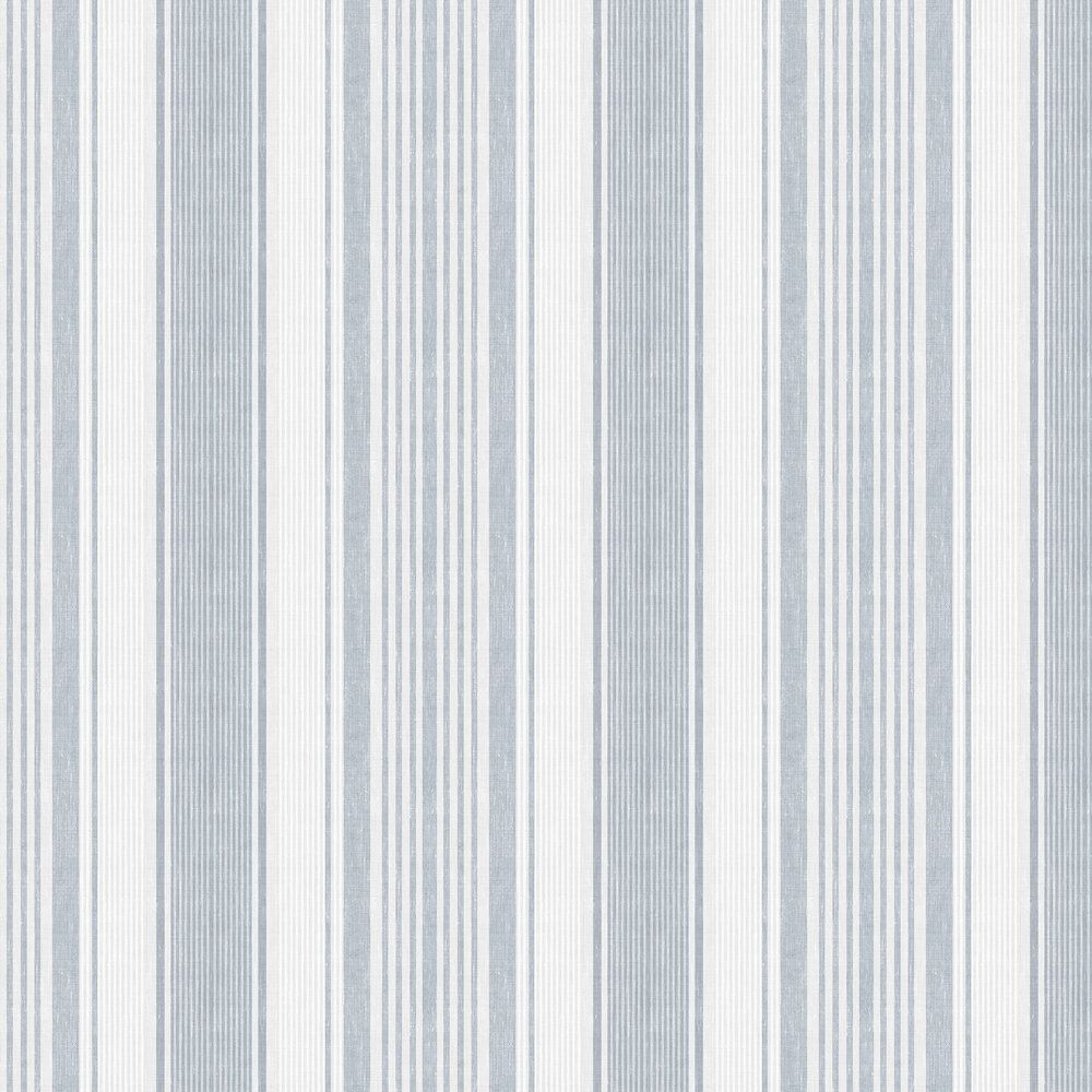 Linen Stripe by Boråstapeter, Grey and White, Wallpaper Direct