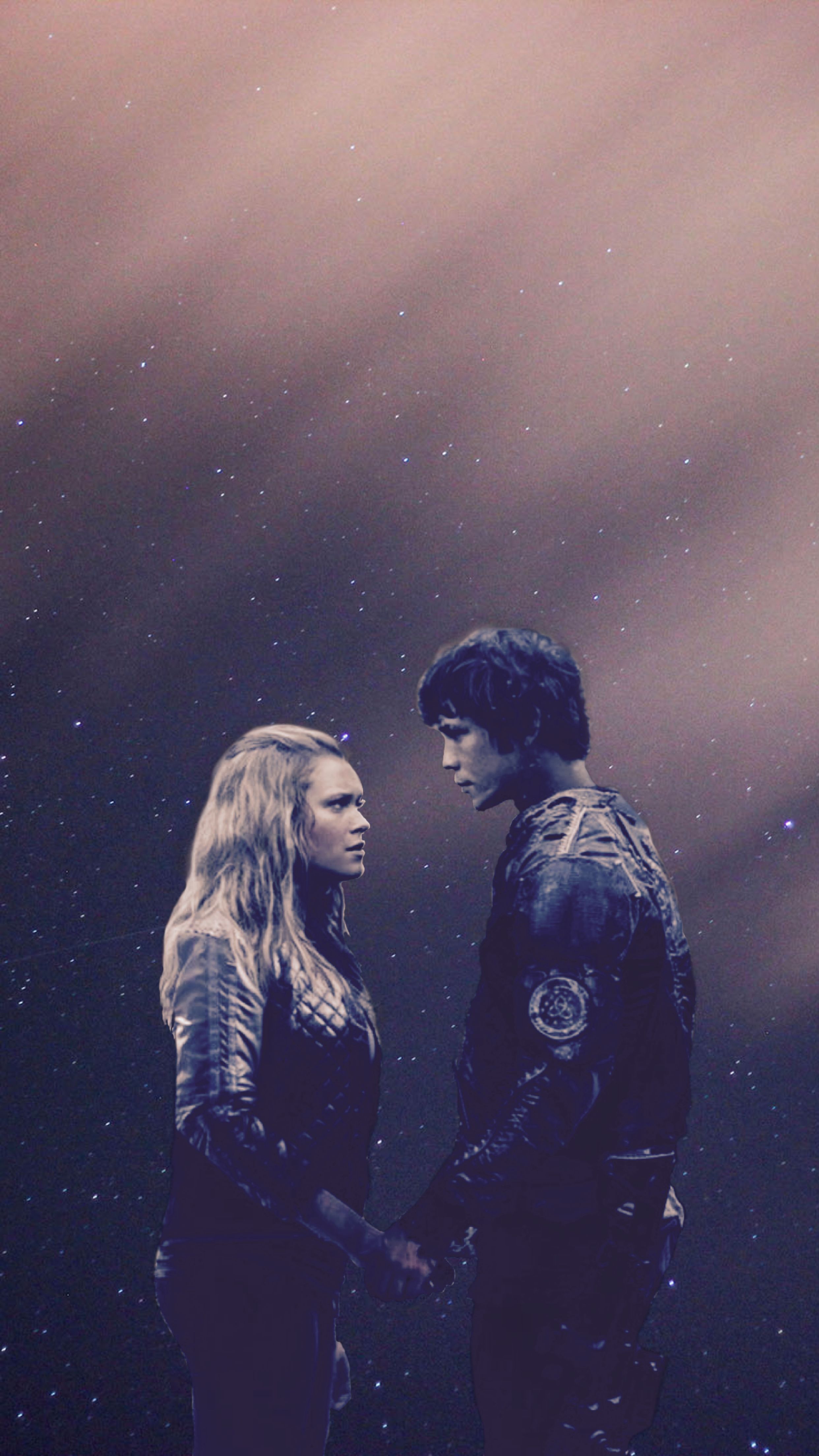 ArtStation - Bellamy and Clarke (2x05 hug)