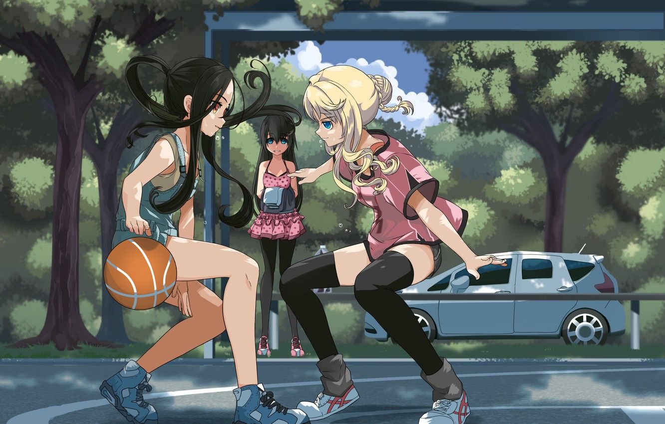 Anime Basketball Girl Wallpaper