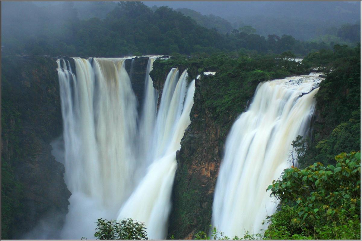 Jog Falls Wallpaper Desktop