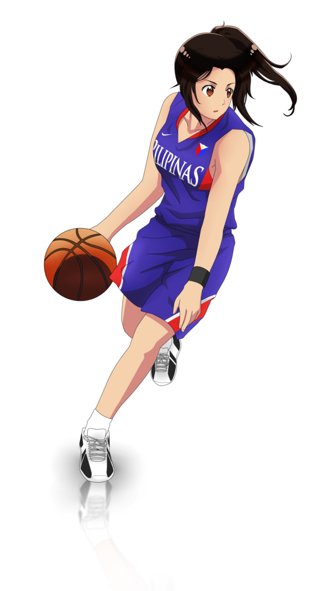 Anime Girl Basketball Player