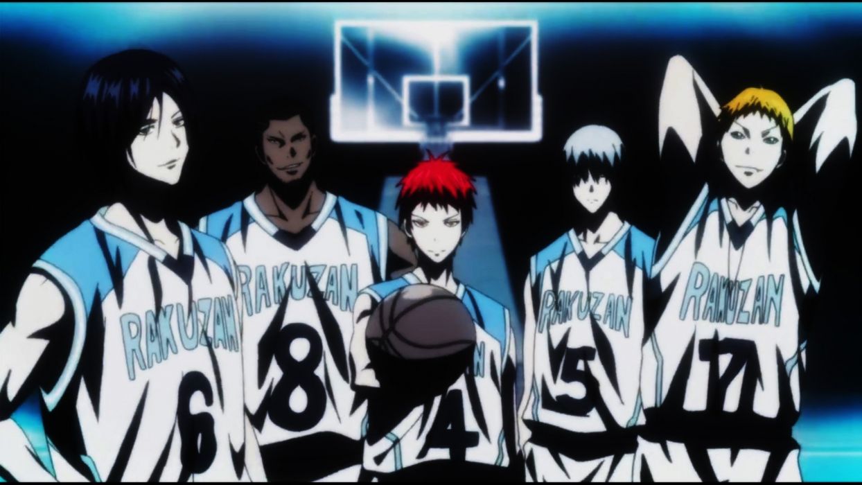 Anime series group characters basketball team wallpaperx1080