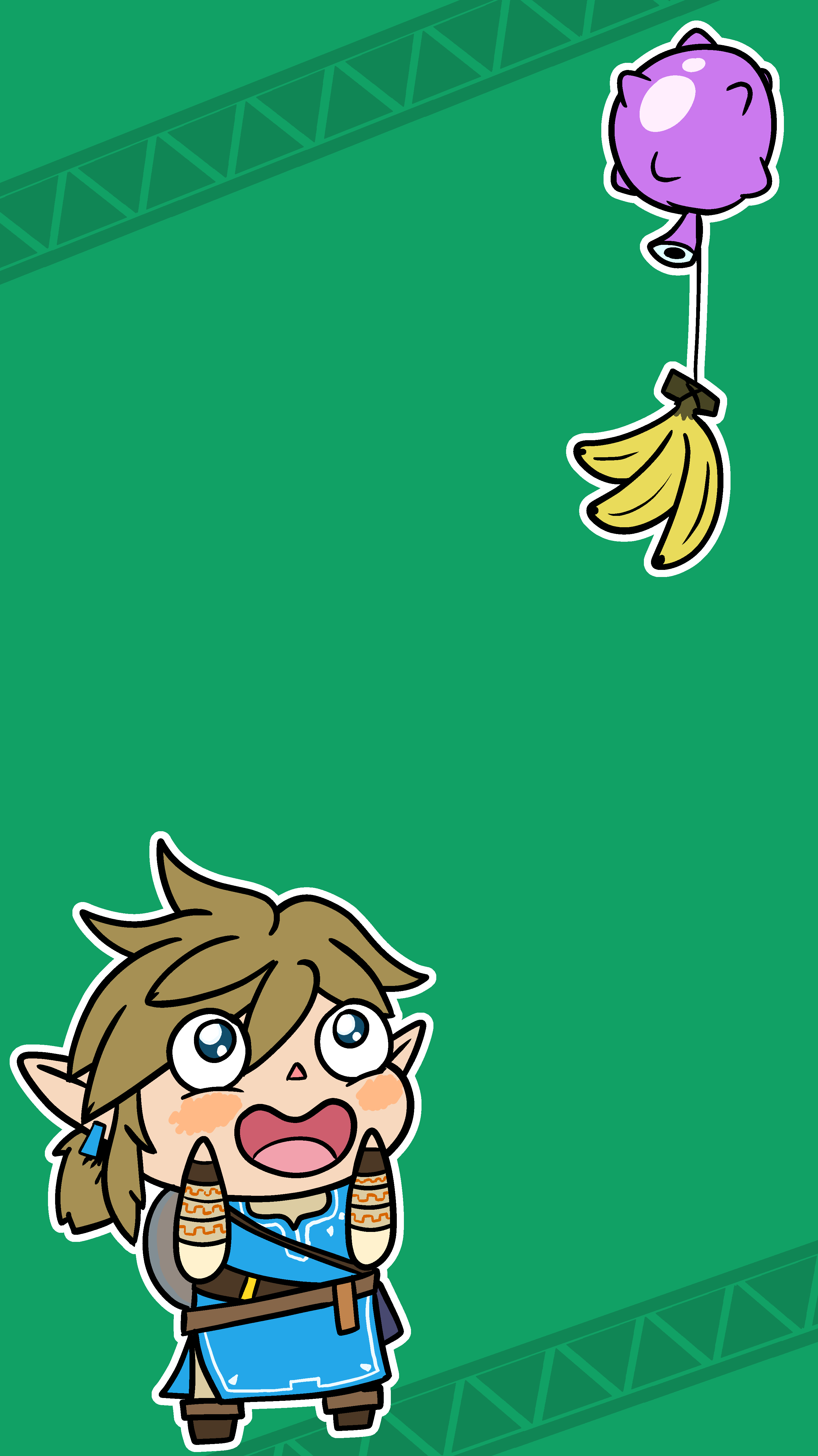 Chibi Breath of the Wild Android Wallpaper [1440x2560 (technically 2880x5120)]