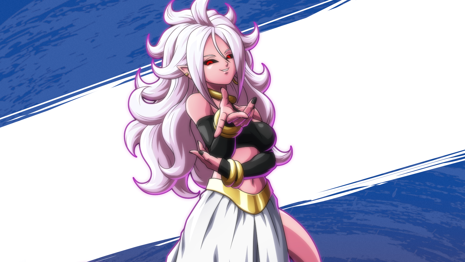 Wallpaper  lollipop long hair women Dragon Ball FighterZ lying on  back looking at viewer Android 21 Majin Android 21 1724x1760  optifine   1333887  HD Wallpapers  WallHere