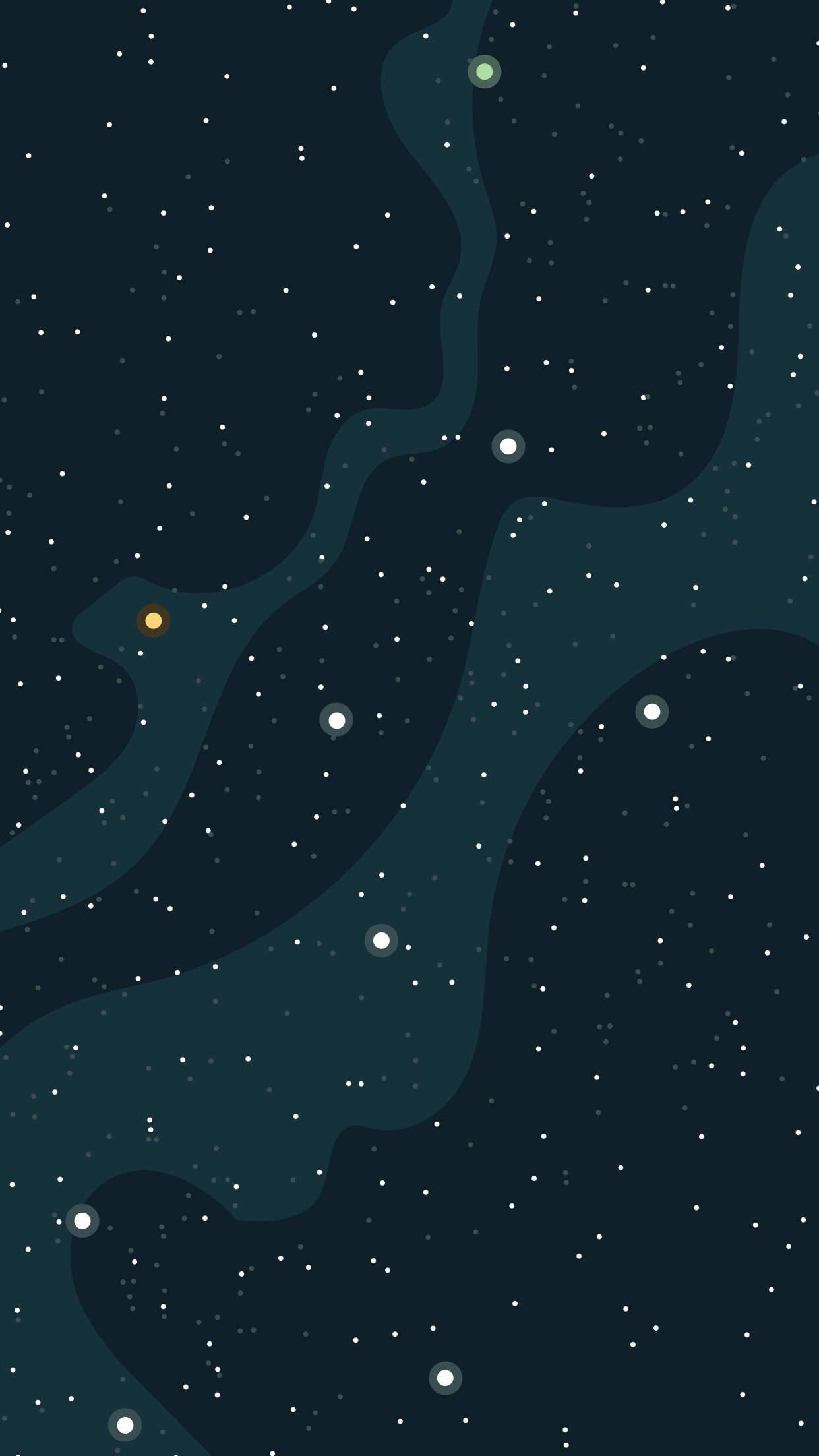Minimalist Space Phone Wallpaper