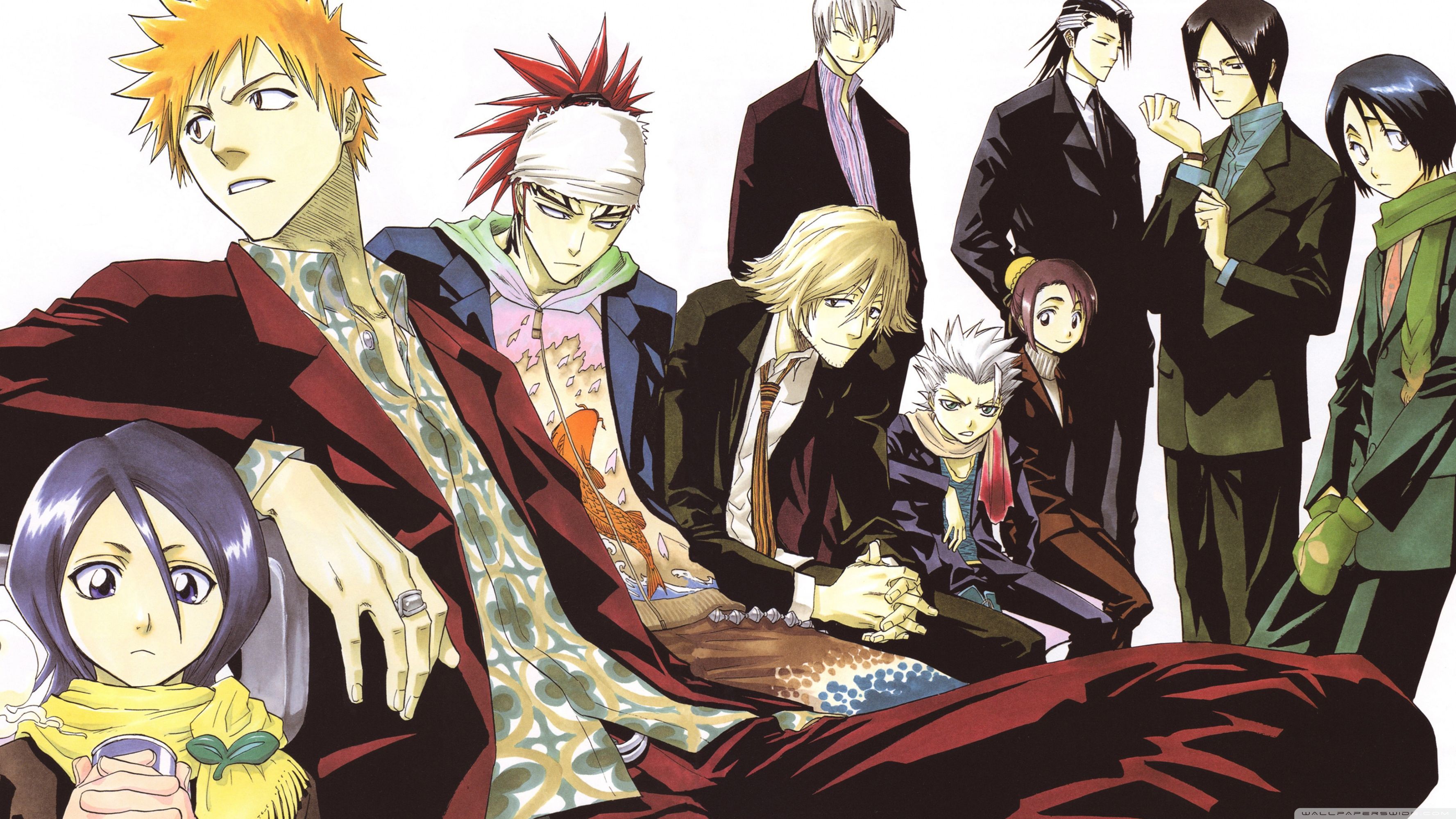 Bleach Characters Wallpapers on WallpaperDog
