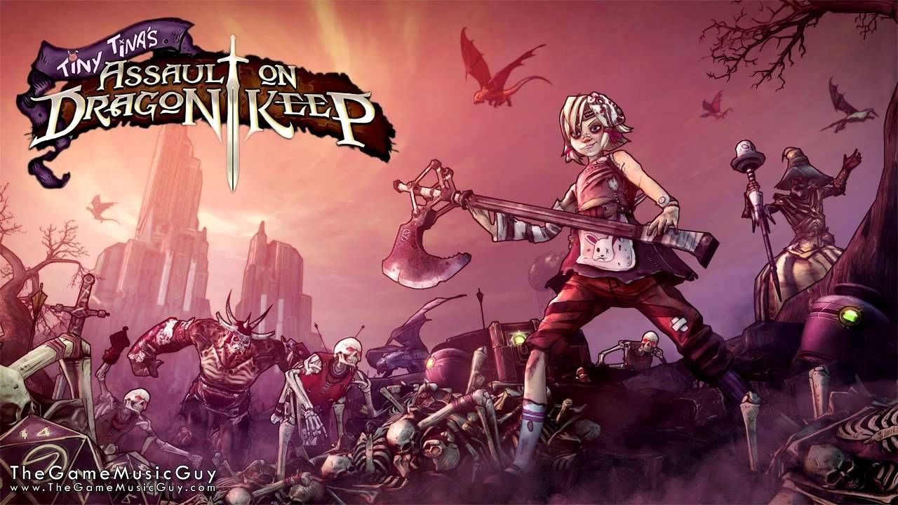 Flamerock Refuge Tina's Assault on Dragon Keep. Tiny tina, Borderlands, Dragon's keep