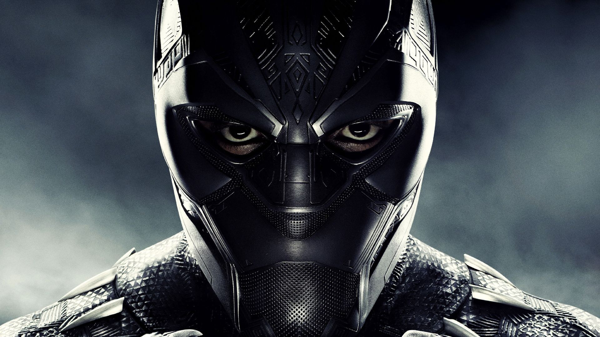 Desktop wallpaper black panther, superhero's face, movie, HD image, picture, background, 1385f9