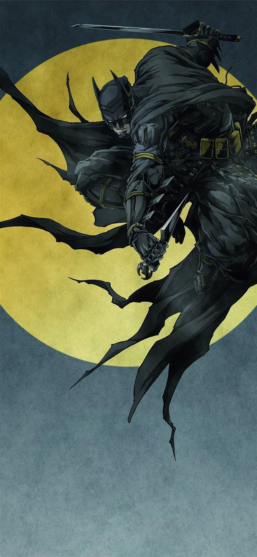 Batman Ninja on afari iPhone 11 Wallpaper Free Download