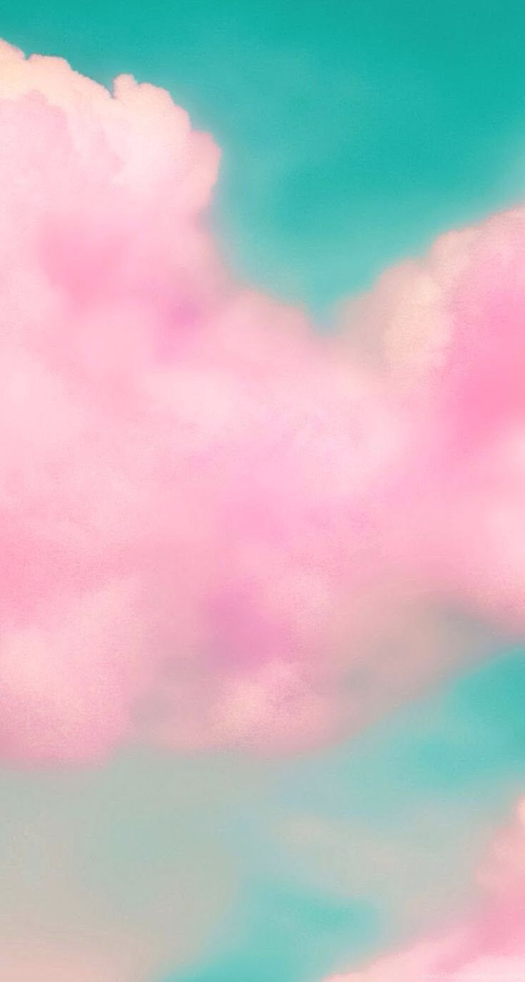 Pink Cloud iPhone Wallpaper Desktop Background