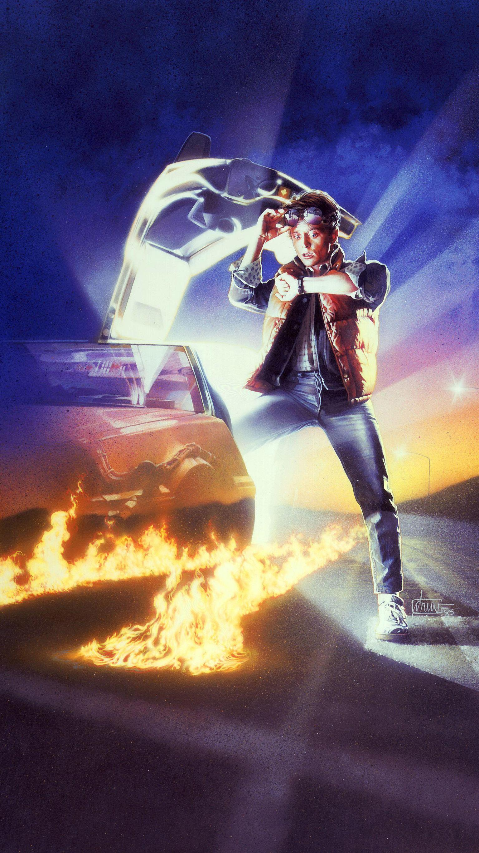 Back to the Future Phone Wallpaper Free Back to the Future Phone Background