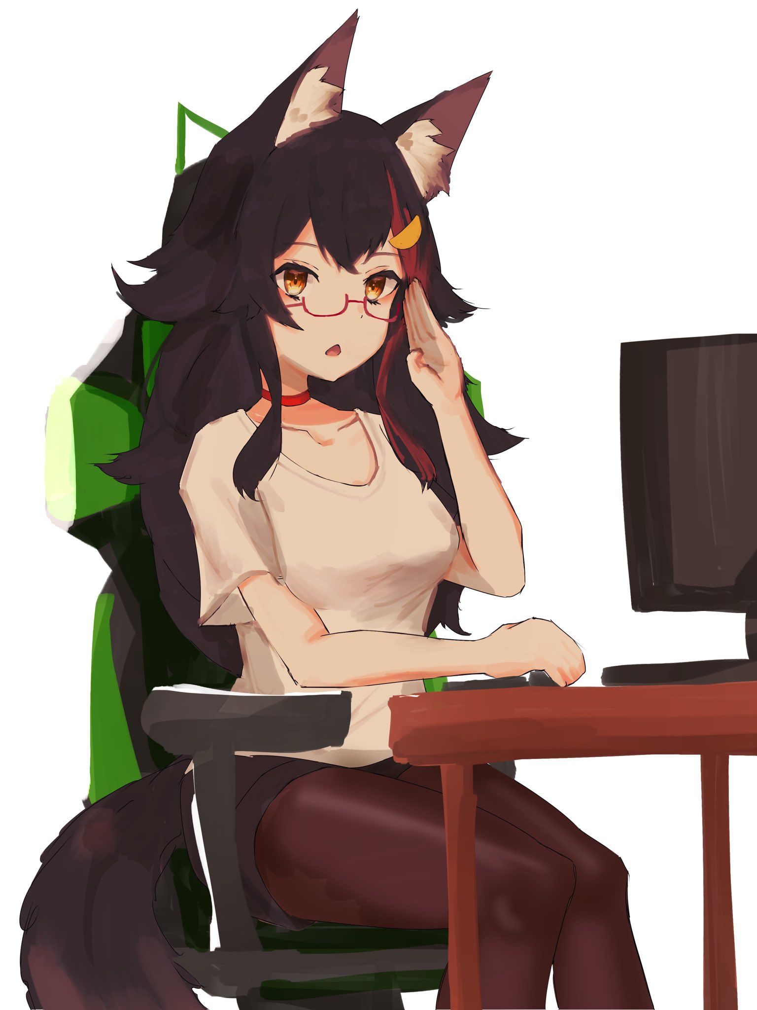 Ookami Mio by はぬけアヒージョ @hawahaetoru