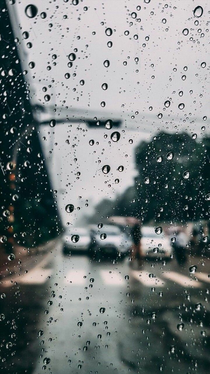 Rain wallpaper. iPhone wallpaper rain, Weather wallpaper, Rainy wallpaper