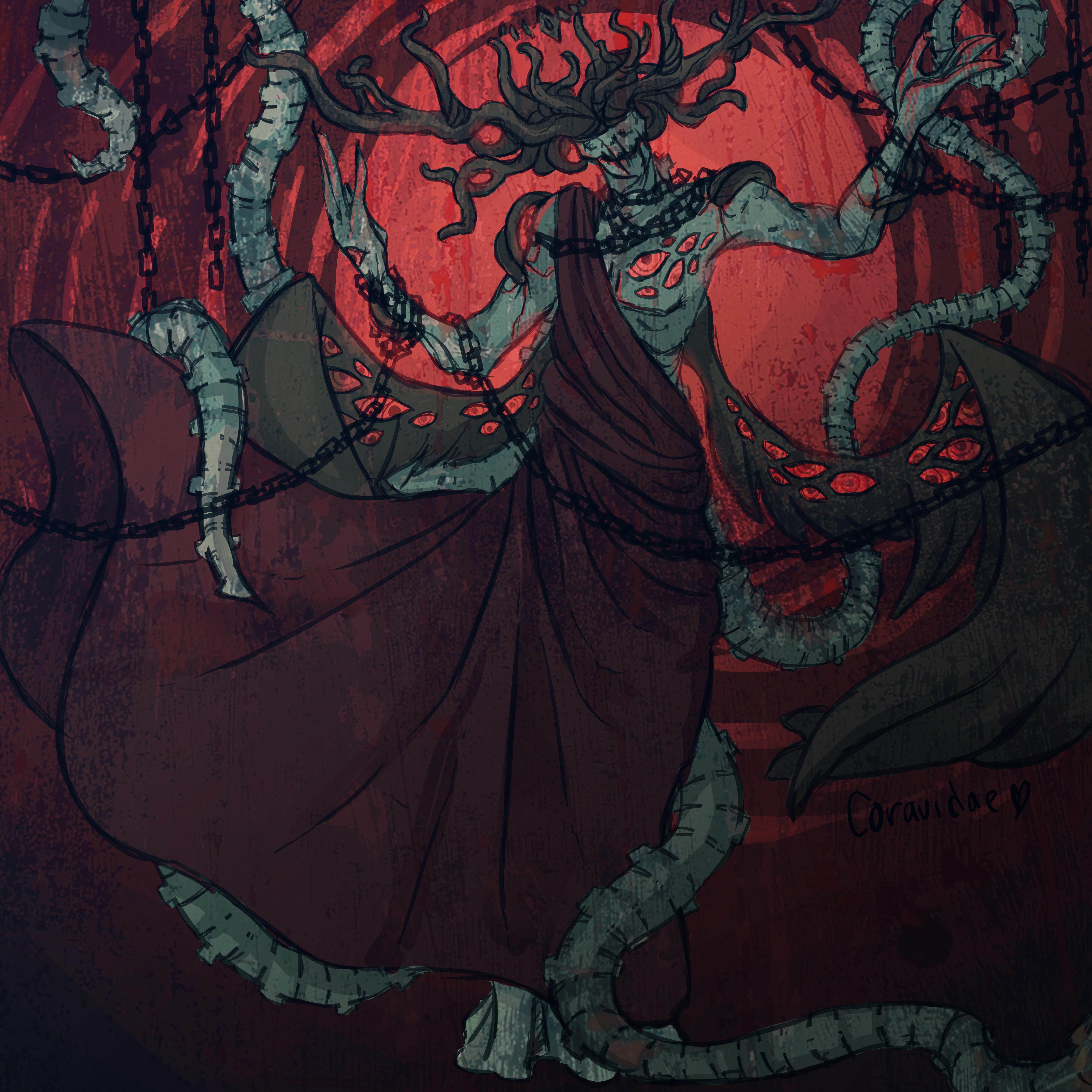 SCP-001 the Scarlett King by me : r/SCP