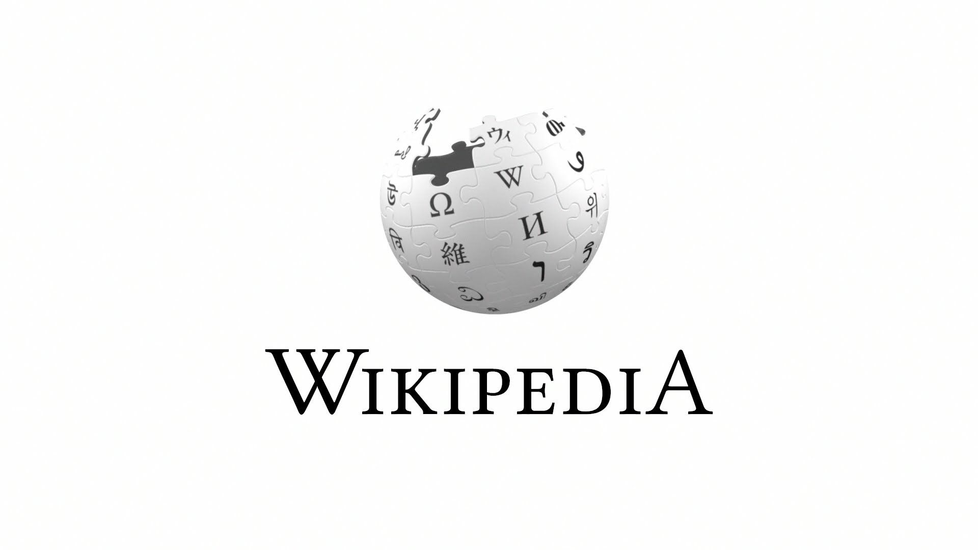Wikipedia Logo Wallpaper 63039 1920x1080px