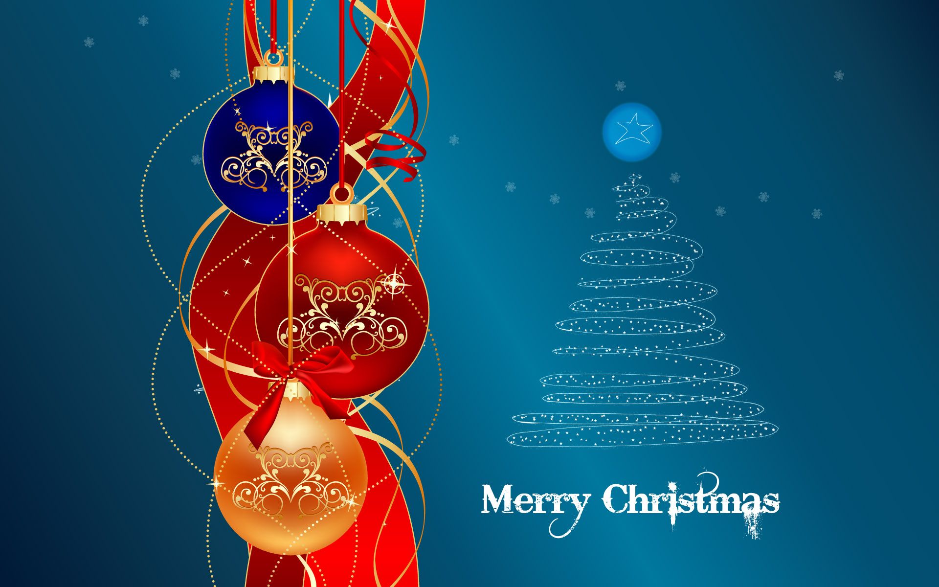 Merry Christmas Image High Resolution HD Wallpaper