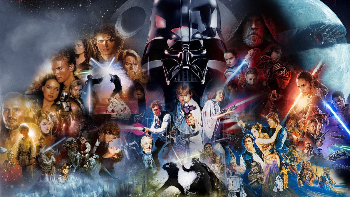 Star Wars: Skywalker Saga Wallpaper By The Dark Mamba 995. Star Wars Trilogy, Star Wars Characters, Star Wars Species