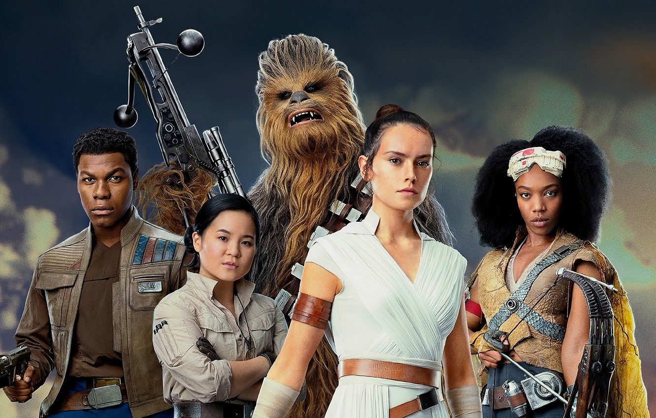 Wallpaper Star Wars, poster, characters, Star Wars Episode IX: The Rise of Skywalker image for desktop, section фильмы